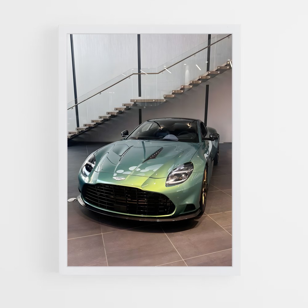 Poster Garage Classique – affiche Aston Martin (vue 3)